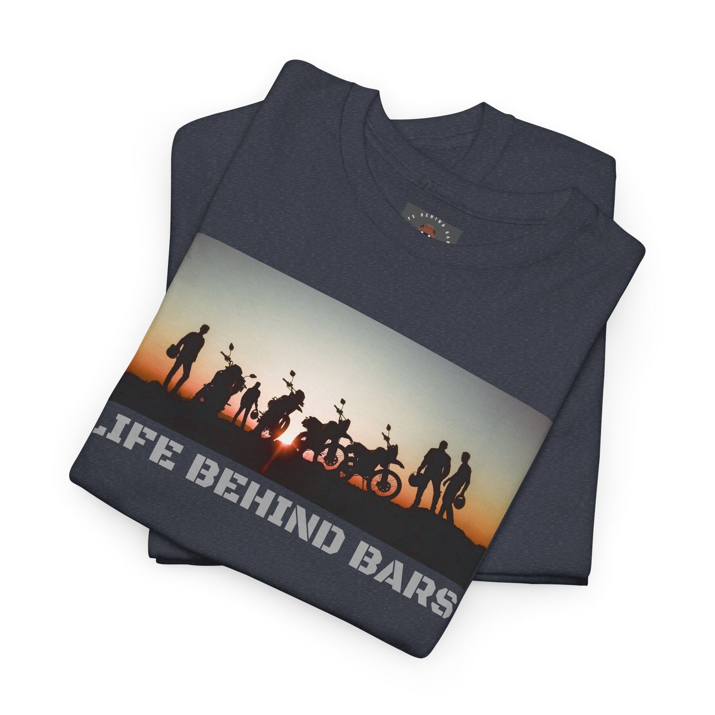 Adventure Bike T-Shirt for Bikers Gildan Heavy Cotton Graphic Shirt