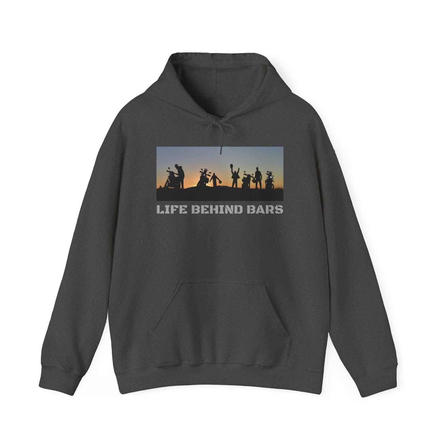 Adventure Bike Hoodie for Bikers Gildan Heavy Blend™ Hooded Sweatshirt