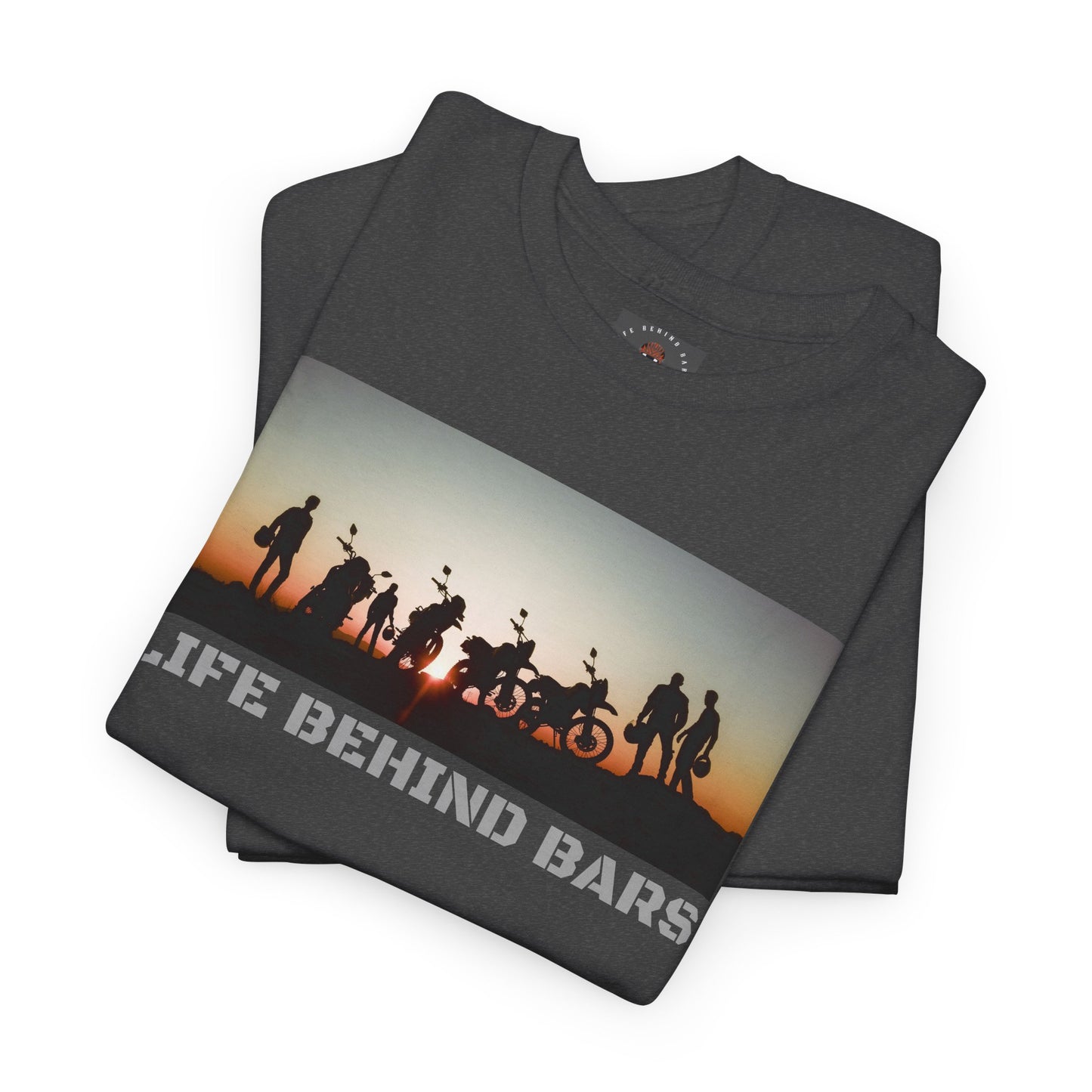 Adventure Bike T-Shirt for Bikers Gildan Heavy Cotton Graphic Shirt