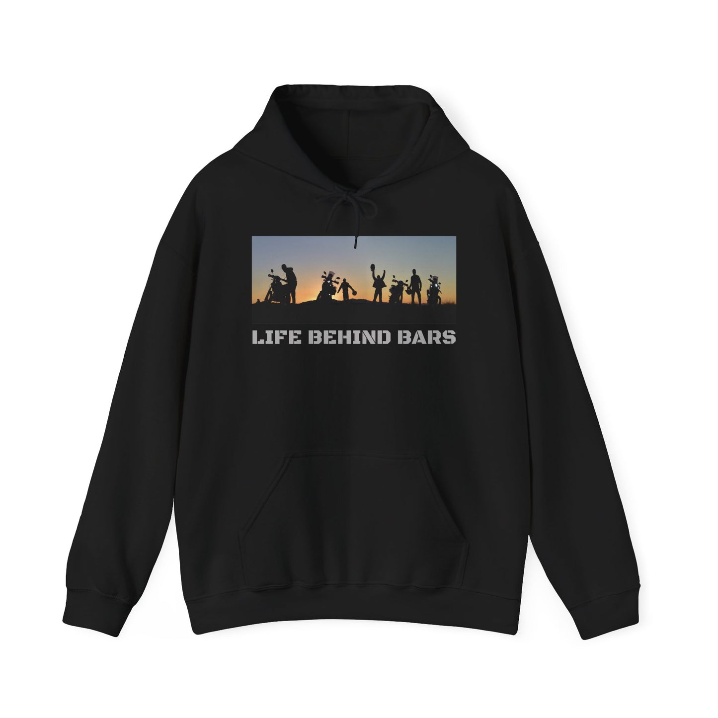 Adventure Bike Hoodie for Bikers Gildan Heavy Blend™ Hooded Sweatshirt