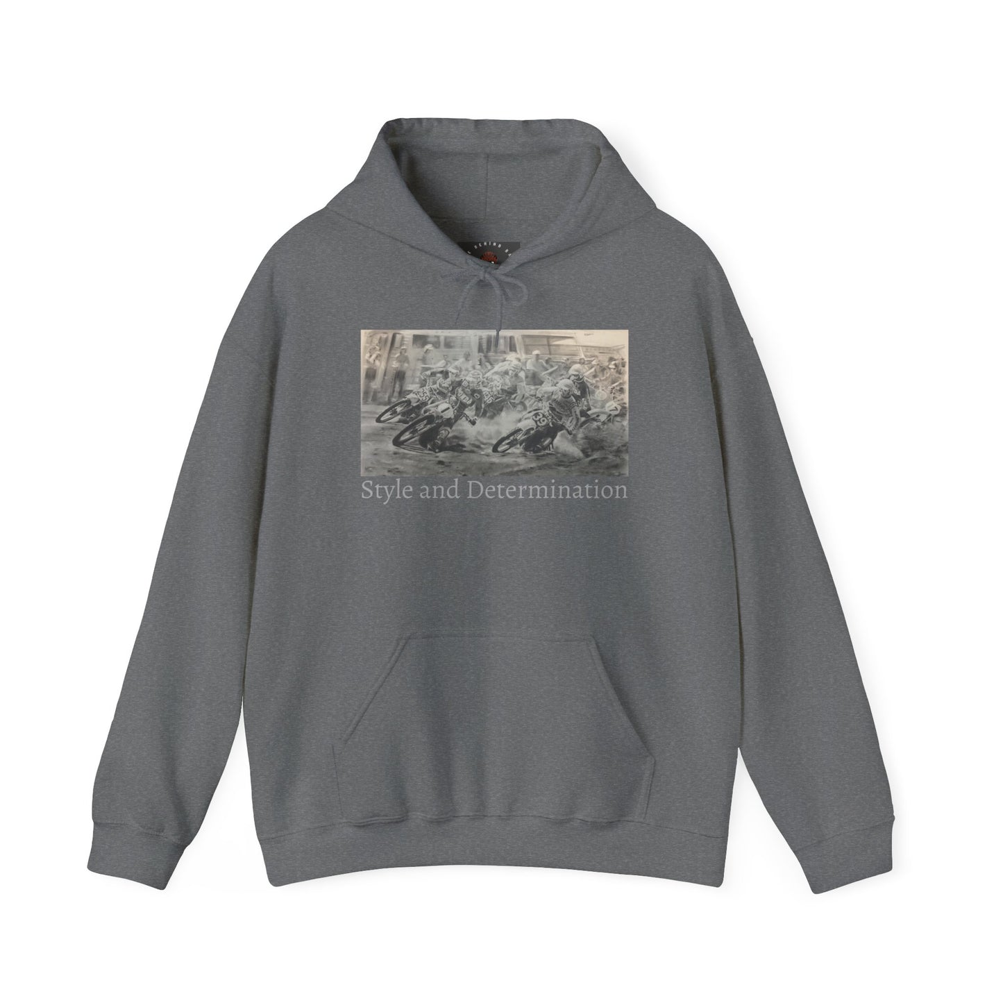 Vintage Art Graphic Hoodie - Heavy Blend™ Sweatshirt