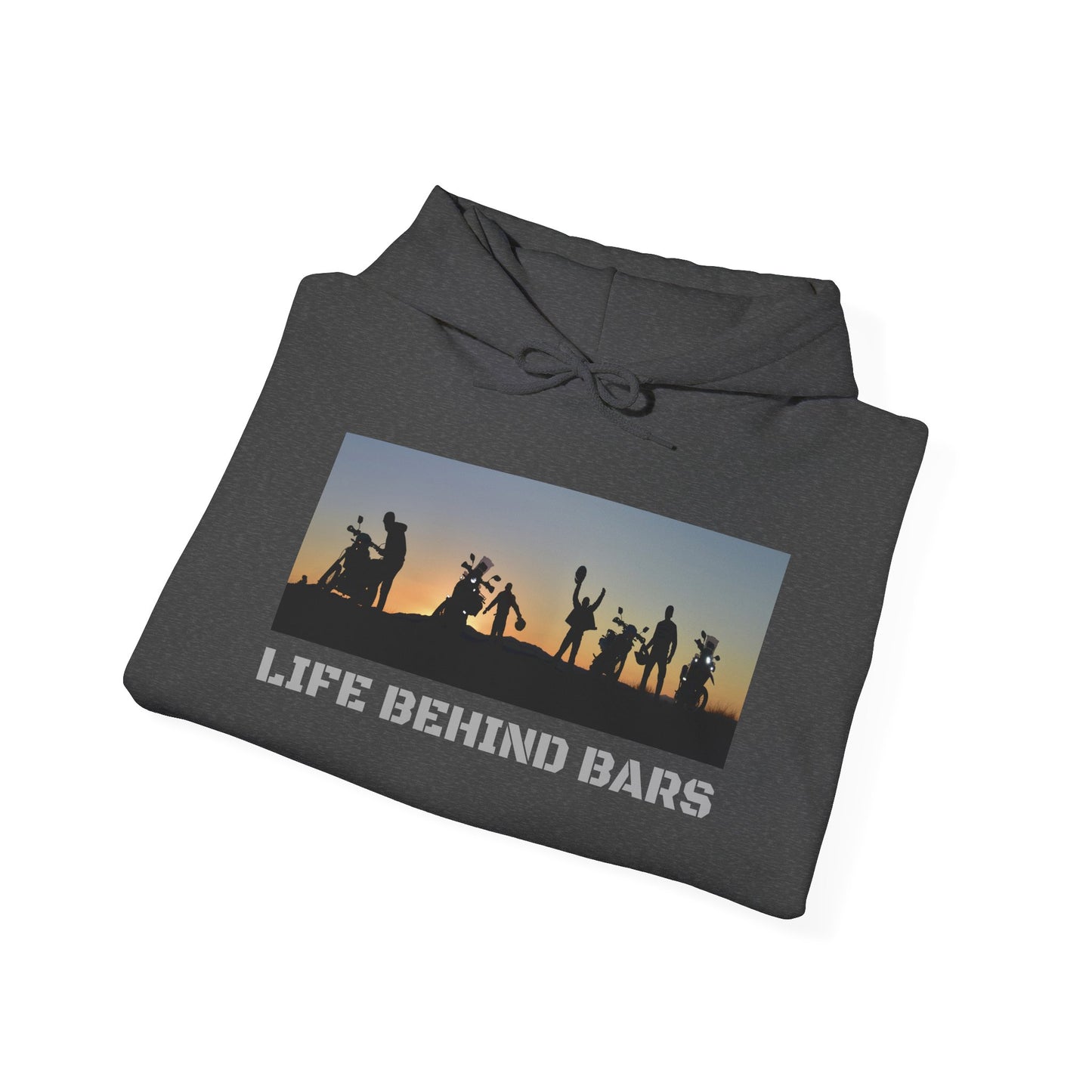 Adventure Bike Hoodie for Bikers Gildan Heavy Blend™ Hooded Sweatshirt