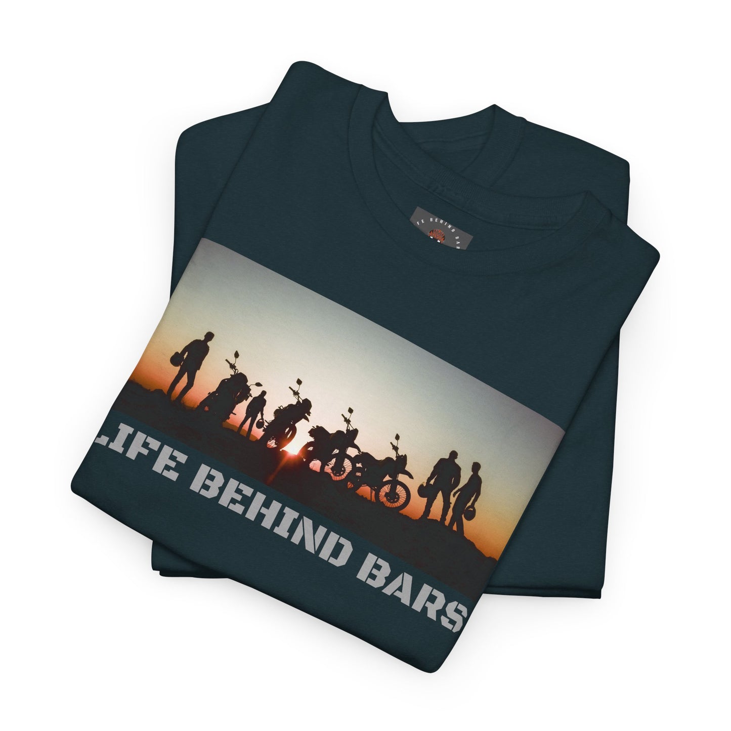 Adventure Bike T-Shirt for Bikers Gildan Heavy Cotton Graphic Shirt