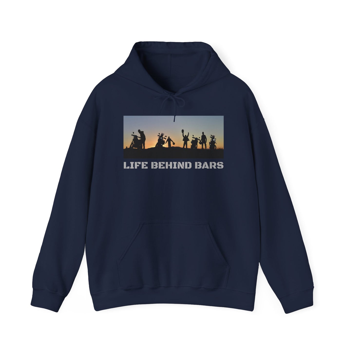 Adventure Bike Hoodie for Bikers Gildan Heavy Blend™ Hooded Sweatshirt