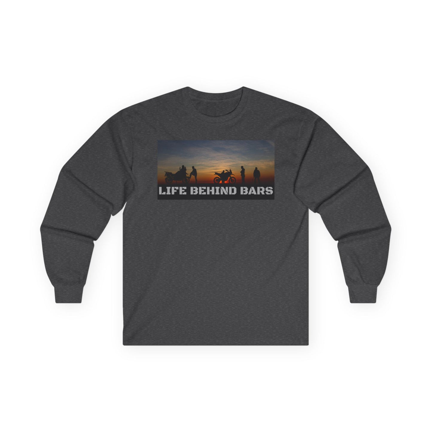 Adventure Bike Long Sleeve Gildan Ultra Cotton Long Sleeve Tee