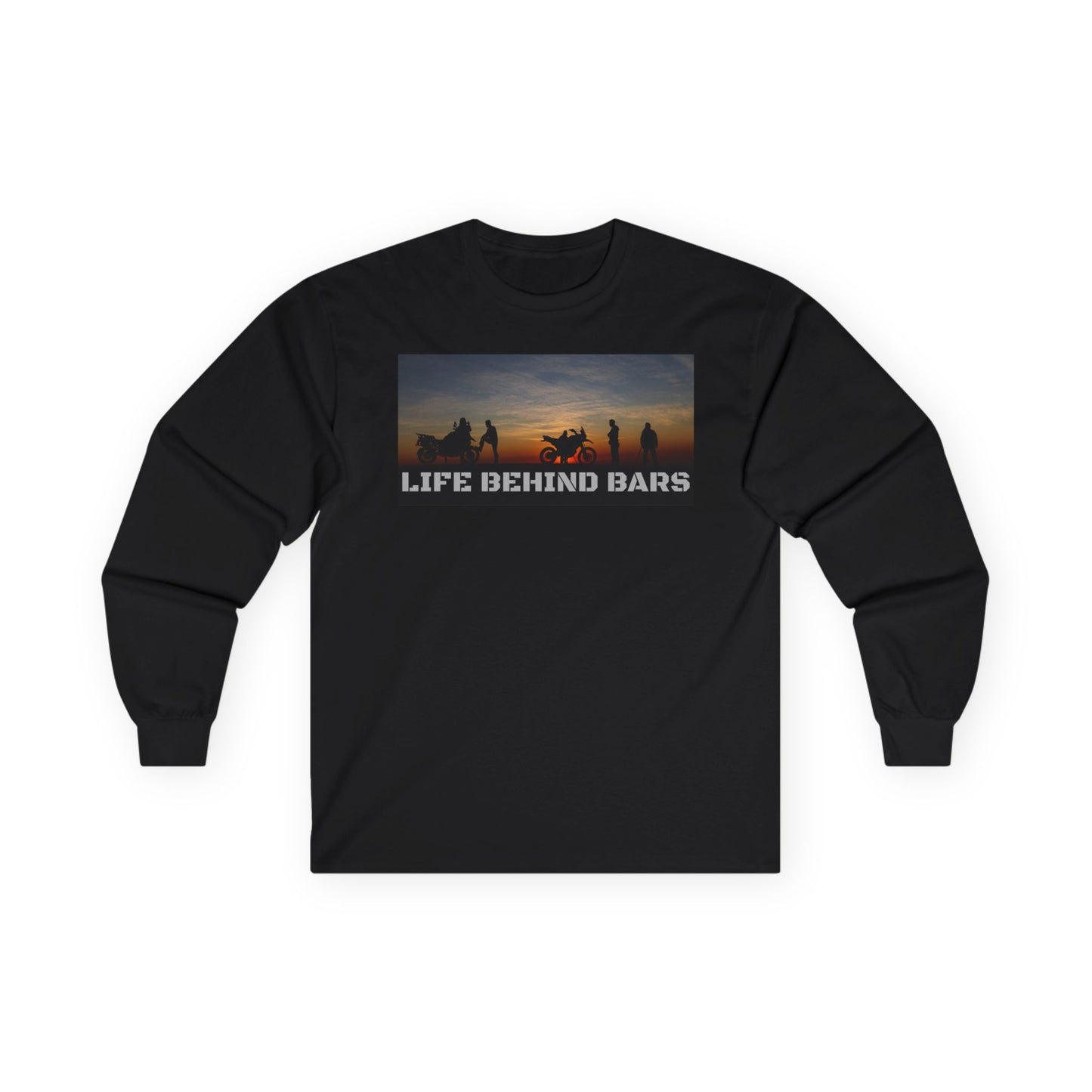 Adventure Bike Long Sleeve Gildan Ultra Cotton Long Sleeve Tee