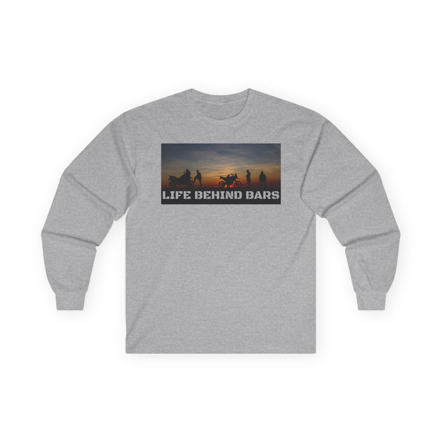 Adventure Bike Long Sleeve Gildan Ultra Cotton Long Sleeve Tee